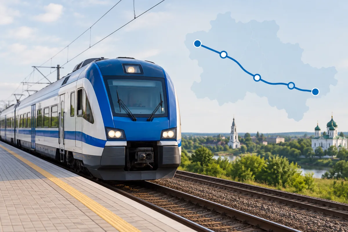 Електрички з Лубен до Полтави, Миргорода та Гребінки: напрямки й розклад