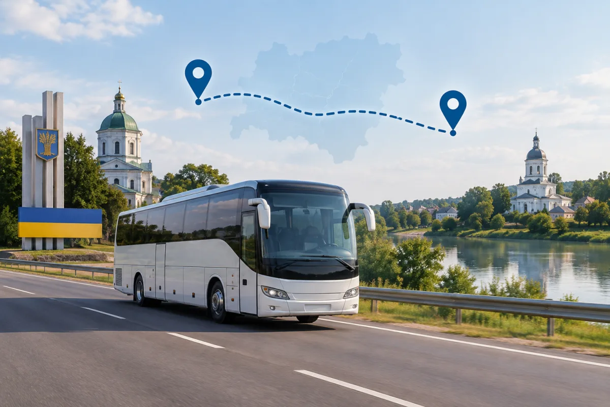 Лубни та сусідні міста: автобусні напрямки й маршрути