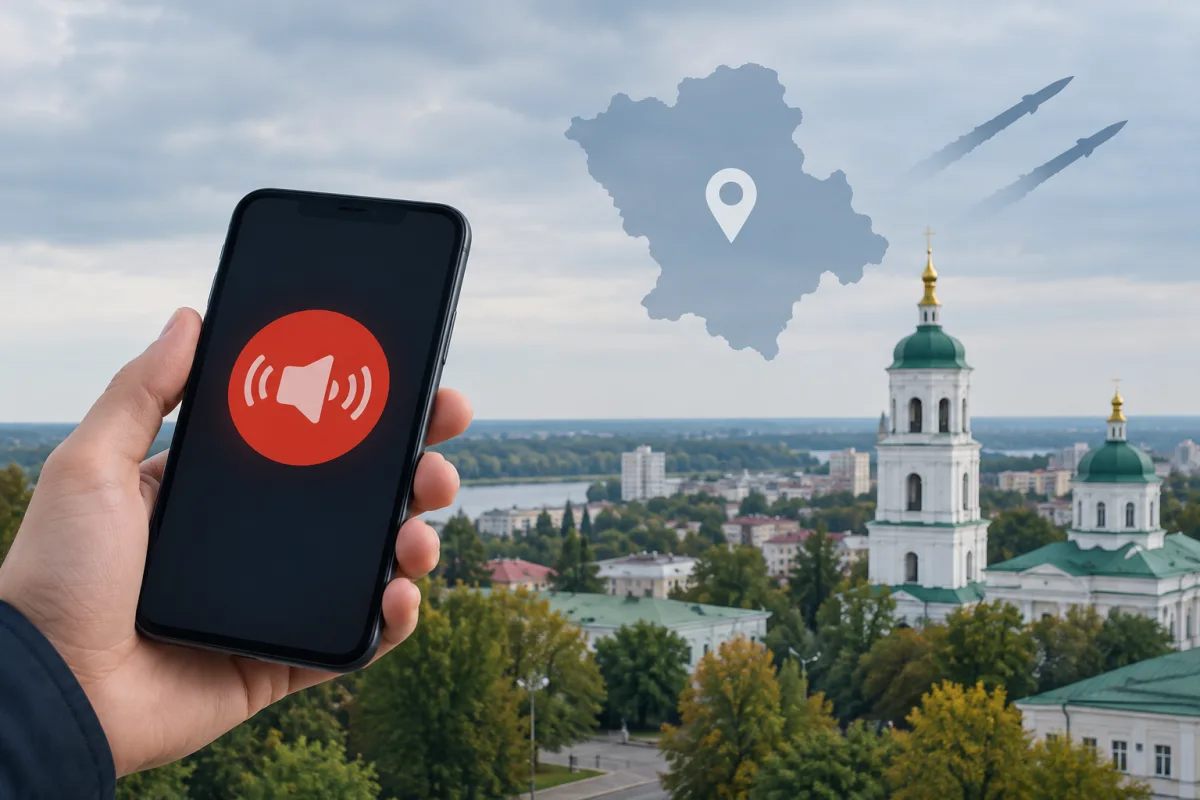 Повітряна тривога в Полтаві зараз: де перевірити актуальний статус і що робити