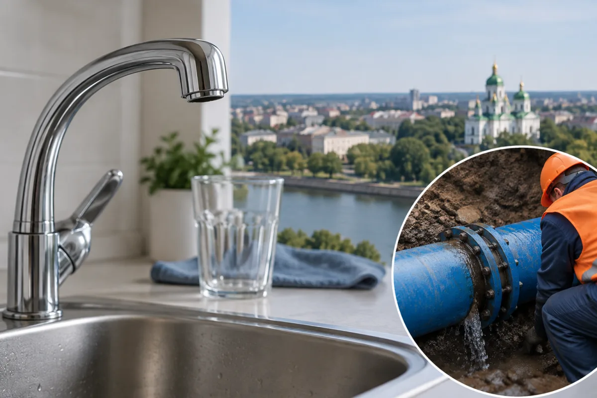 Відключення води в Полтаві: коли буде вода та причини аварій